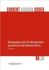 Demography and the development potential of sub-Saharan Africa