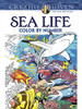 Creative Haven Sea Life Color By Number Coloring Book (Adult Coloring)