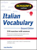 Schaum'S Outline Of Italian Vocabulary, Second Edition (Schaum'S Outlines)