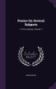 Poems On Several Subjects: In Two Volumes, Volume 2