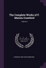 The Complete Works of F. Marion Crawford; Volume 4