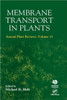 Membrane Transport in Plants V15