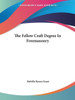 The Fellow Craft Degree In Freemasonry