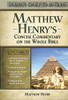 Matthew Henry'S Concise Commentary On The Whole Bible (Super Value Series)