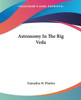 Astronomy In The Rig Veda