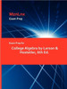 Exam Prep for College Algebra by Larson & Hostetler, 6th Ed.