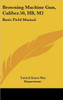 Browning Machine Gun, Caliber.50, HB, M2: Basic Field Manual