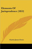 Elements Of Jurisprudence (1853)