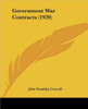 Government War Contracts (1920)