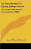 An Introduction To Equity Jurisprudence: On The Basis Of Story's Commentaries (1846)