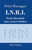I.N.R.I.: Frohe Botschaft Eines Armen S??Nders (German Edition) - Hardcover