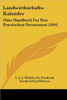 Landwirthschafts-Kalender: Oder Handbuch Fur Den Practischen Oeconomen (1844)