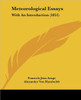 Meteorological Essays: With an Introduction (1855)