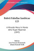 Babrii Fabellae Iambicae 123: A Minoide Mena In Monte Atho Nuper Repertae (1845)