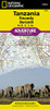 Tanzania, Rwanda, And Burundi (National Geographic Adventure Map, 3206)