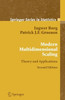 Modern Multidimensional Scaling: Theory and Applications