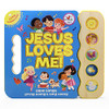 Jesus Loves Me 5-Button Songbook - Perfect Gift For Easter Baskets, Christmas, Birthdays, Baptisms, And More, Ages 2-7 (Little Sunbeams)