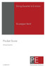 String Quartet In E Minor: Pocket Score