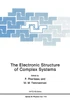 The Electronic Structure of Complex Systems