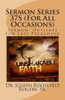 Sermon Series 37S (For All Occasions): Sermon Outlines For Easy Preaching