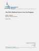 The FDA Medical Device User Fee Program