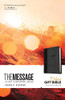 The Message Deluxe Gift Bible (Leather-Look, Black/Slate): The Bible In Contemporary Language