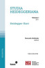 Studia Heideggeriana: Vol. 1 - Heidegger-Kant