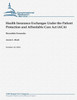 Health Insurance Exchanges Under the Patient Protection and Affordable Care Act (ACA)