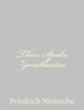 Thus Spake Zarathustra
