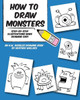 How to Draw Monsters: Step-by-Step Illustrations Make Drawing Easy