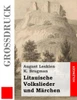 Litauische Volkslieder und Märchen