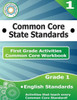 First Grade Common Core Workbook: English Activities