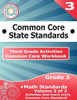 Third Grade Common Core Workbook: Math Activities: Volume 2 of 2