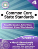 Fourth Grade Common Core Workbook: Math Activities: Volume 1 of 2