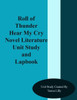 Roll of Thunder Hear My Cry Novel Literature Unit Study and Lapbook