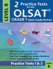 2 Practice Tests For The Olsat Grade 1 (2Nd Grade Entry) Level B: Gifted And Talented Prep Grade 1 For Otis Lennon School Ability Test