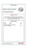 North Carolina Criminal Law and Procedure-Pamphlet 29
