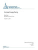 Nuclear Energy Policy
