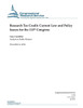 Research Tax Credit: Current Law and Policy Issues for the 113th Congress