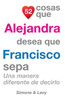 52 Cosas Que Alejandra Desea Que Francisco Sepa: Una Manera Diferente de Decirlo