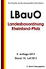 Landesbauordnung Rheinland-Pfalz (LBauO), 2. Auflage 2015