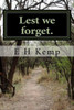 Lest we forget.