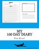 My 100 Day Diary (Blue cover)