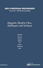 Magnetic Ultrathin Films, Multilayers and Surfaces