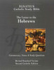 The Letter to the Hebrews
