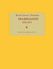 RoAne County, Tennessee, Marriages 1856-1875