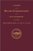 A Report of the Record Commissioners of the City of Boston, Containing Boston Births From A.D. 1700 to A.D. 1800