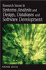 Research Issues in Systems Analysis and Design, Databases and Software Development