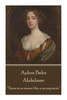 Aphra Behn - Abdelazer: ""There is no sinner like a young saint.""