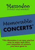 Memodoo Memorable Concerts